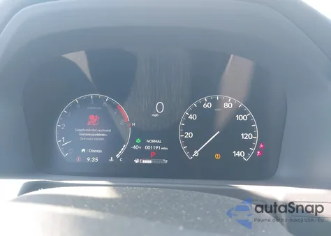 2025 Honda Ridgeline Rtl z USA, uszkodzony, nr VIN 5FPYK3F50SB037322